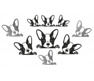 Stickdatei - Französische Bulldogge